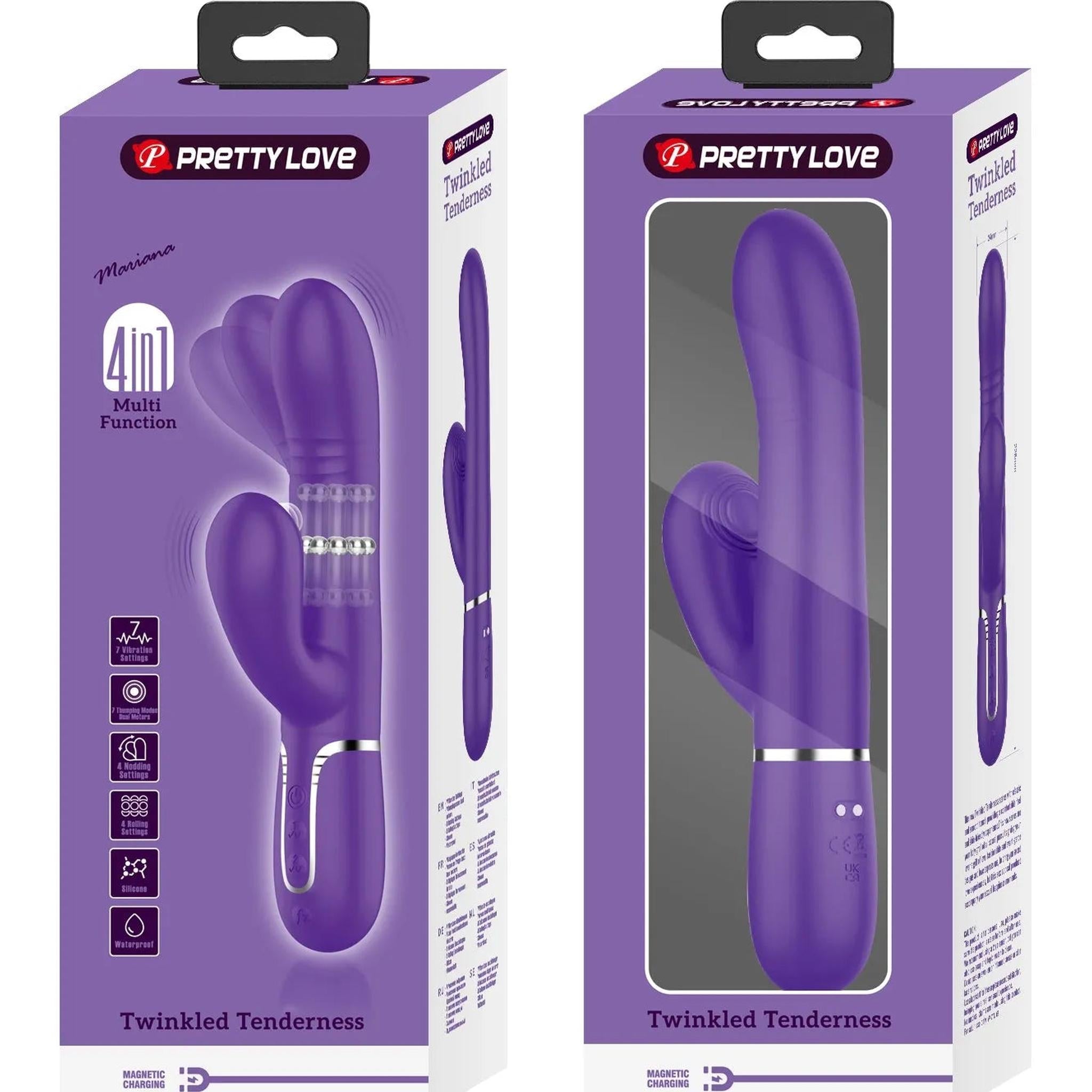 Vibratore Rabbit 4 Motori