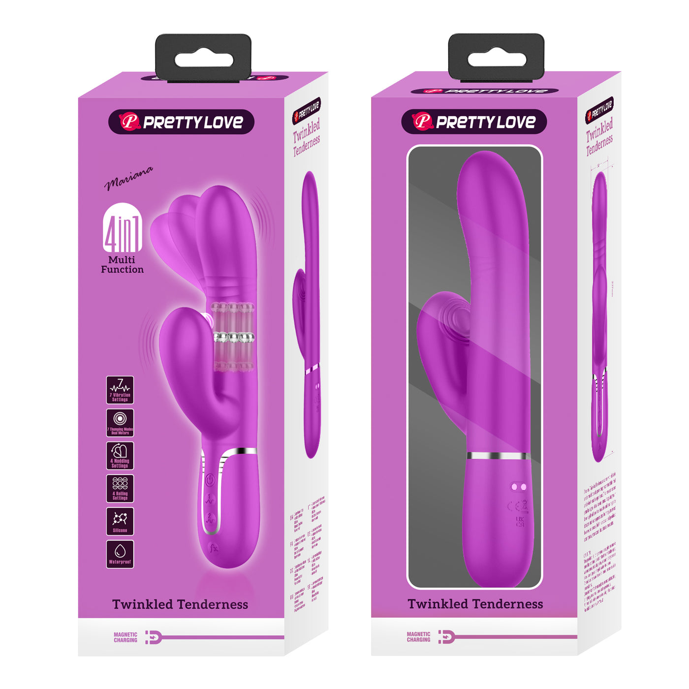 Vibratore Rabbit 4 Motori