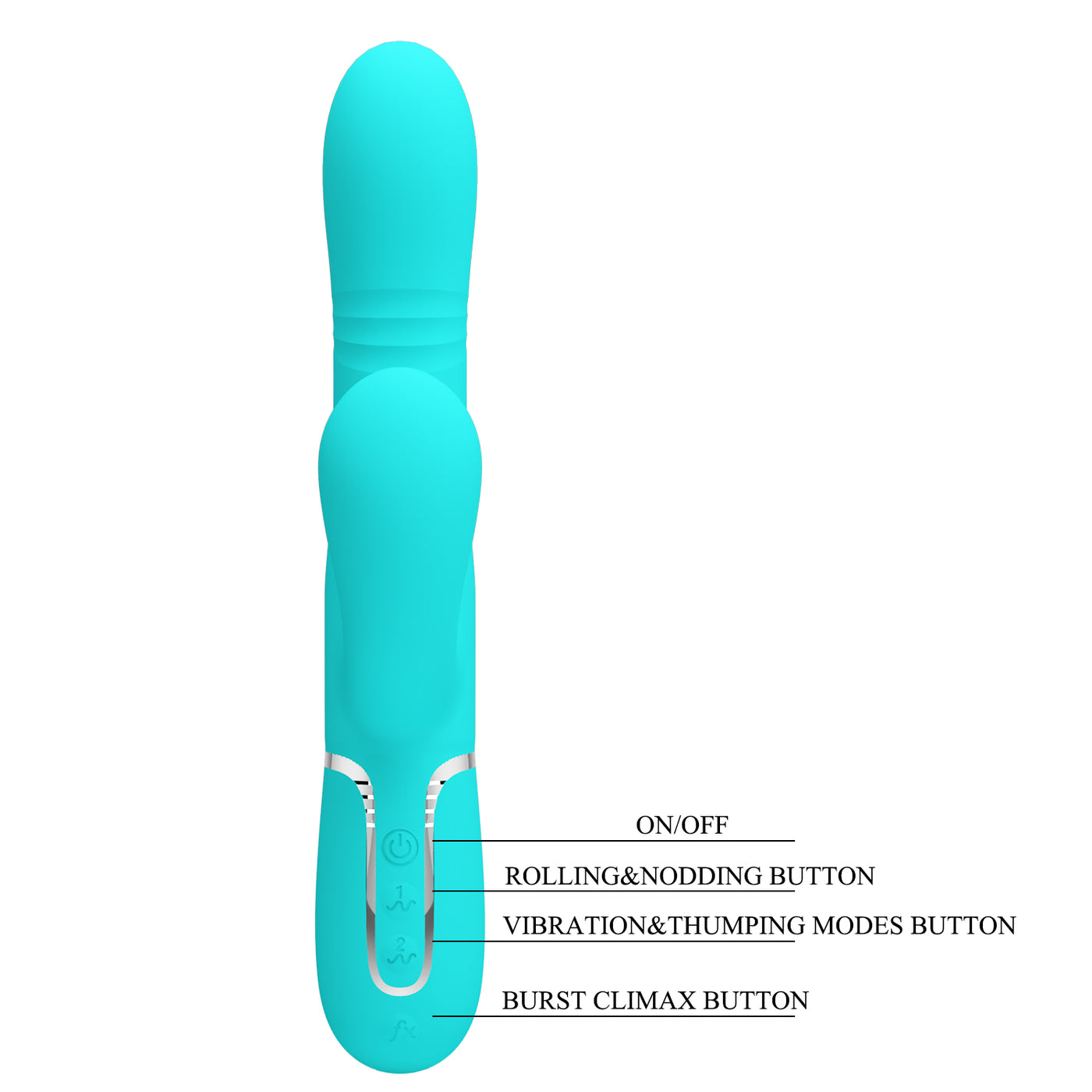 Vibratore Rabbit 4 Motori