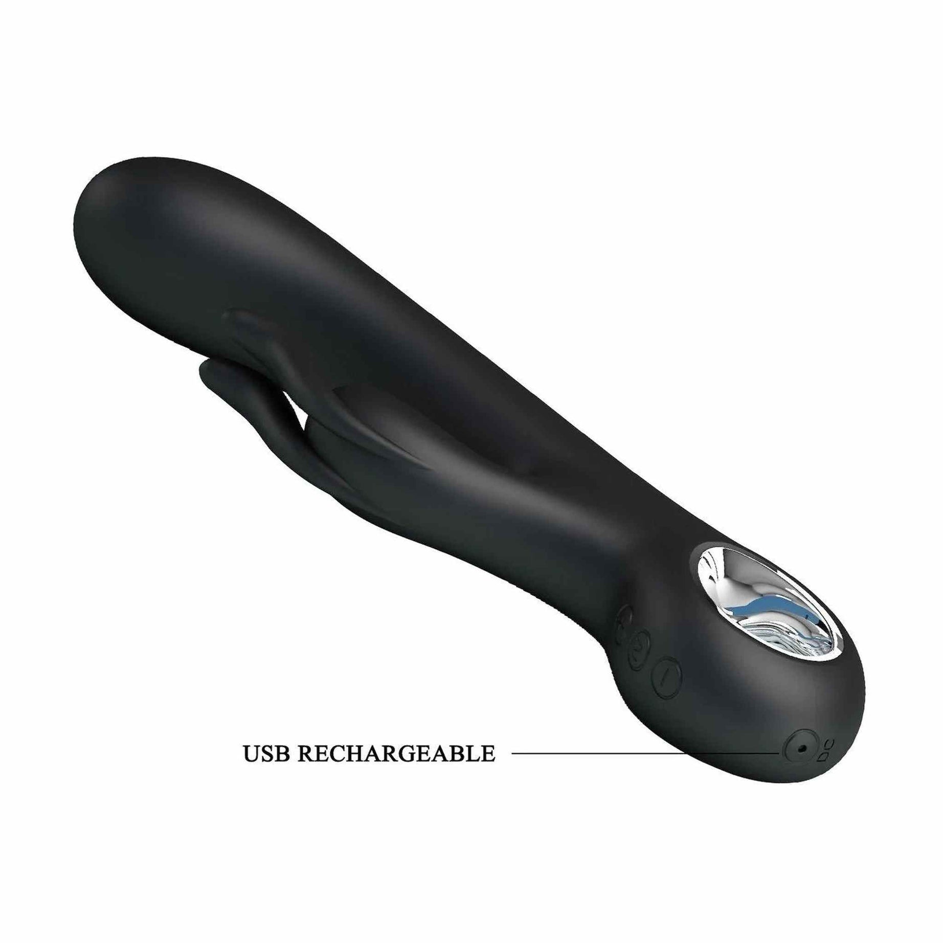 Vibratore Rabbit Carina - Silicone, Ricaricabile