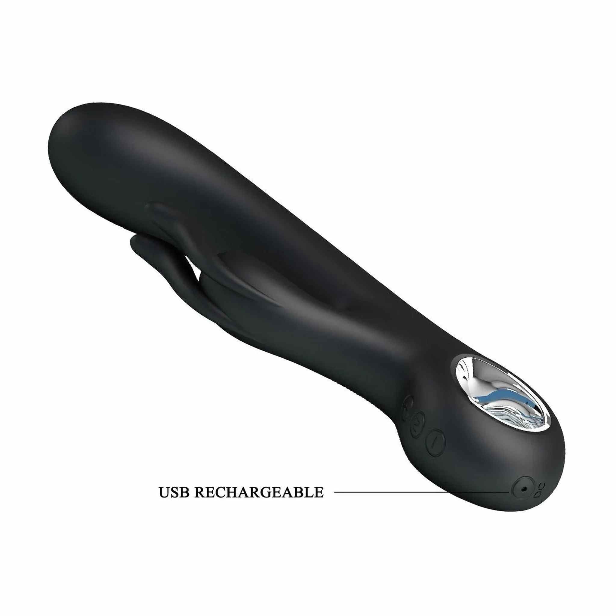Vibratore Rabbit Carina - Silicone, Ricaricabile