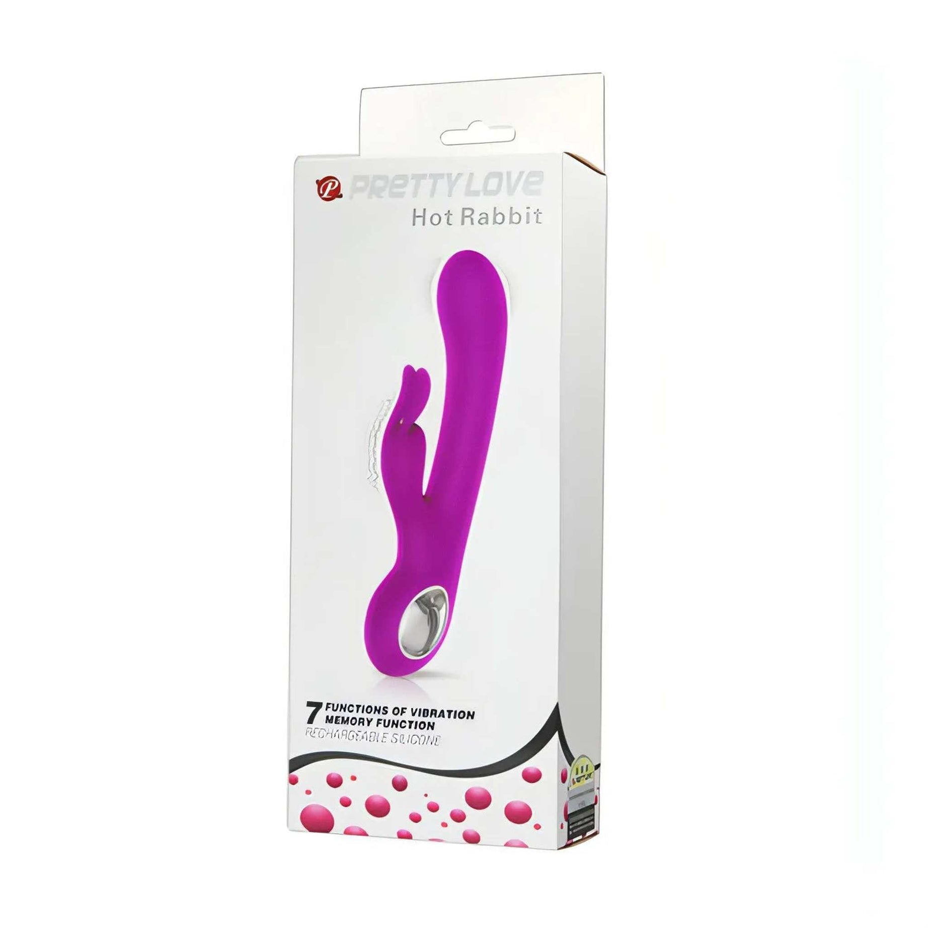 Vibratore Rabbit Carina - Silicone, Ricaricabile