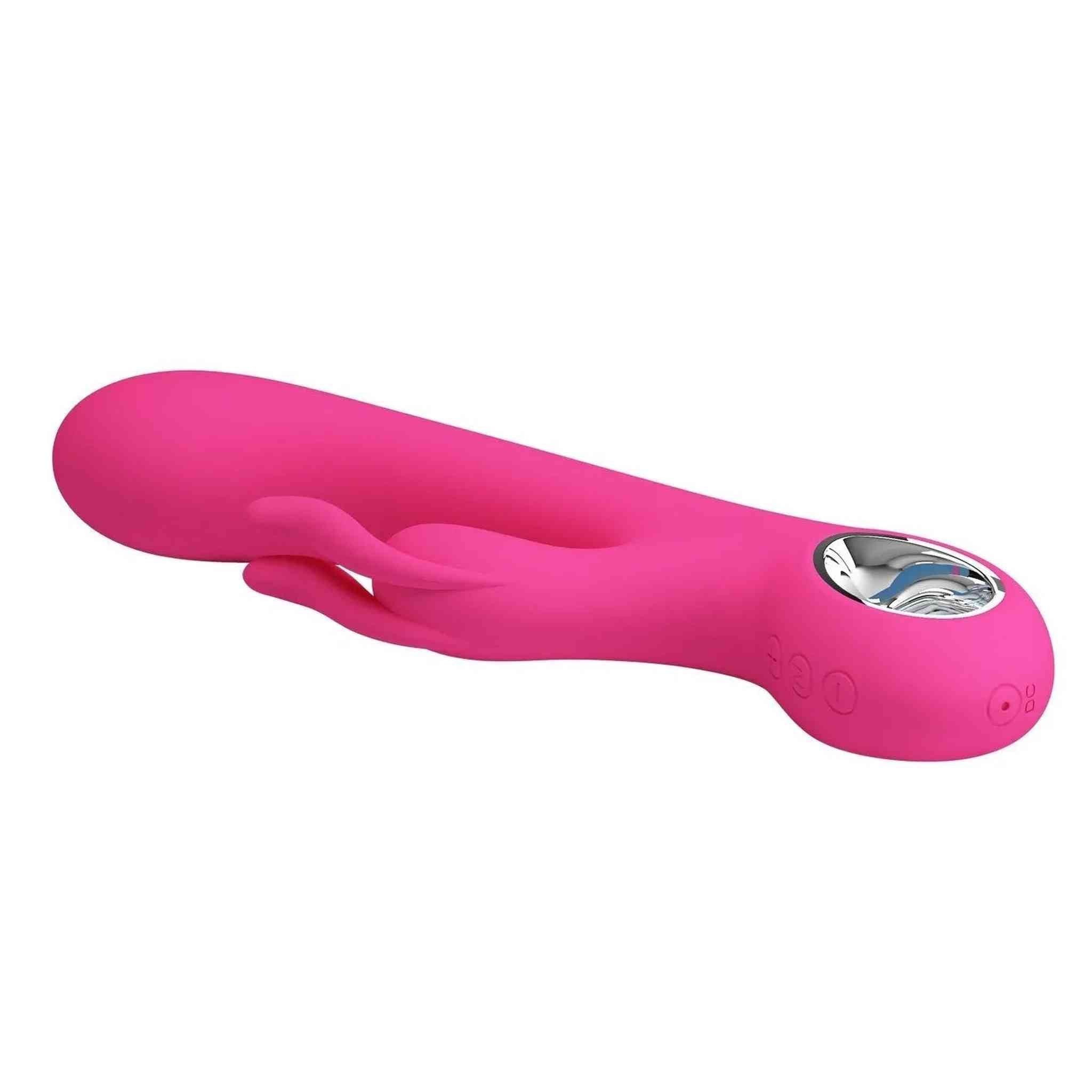 Vibratore Rabbit Carina - Silicone, Ricaricabile