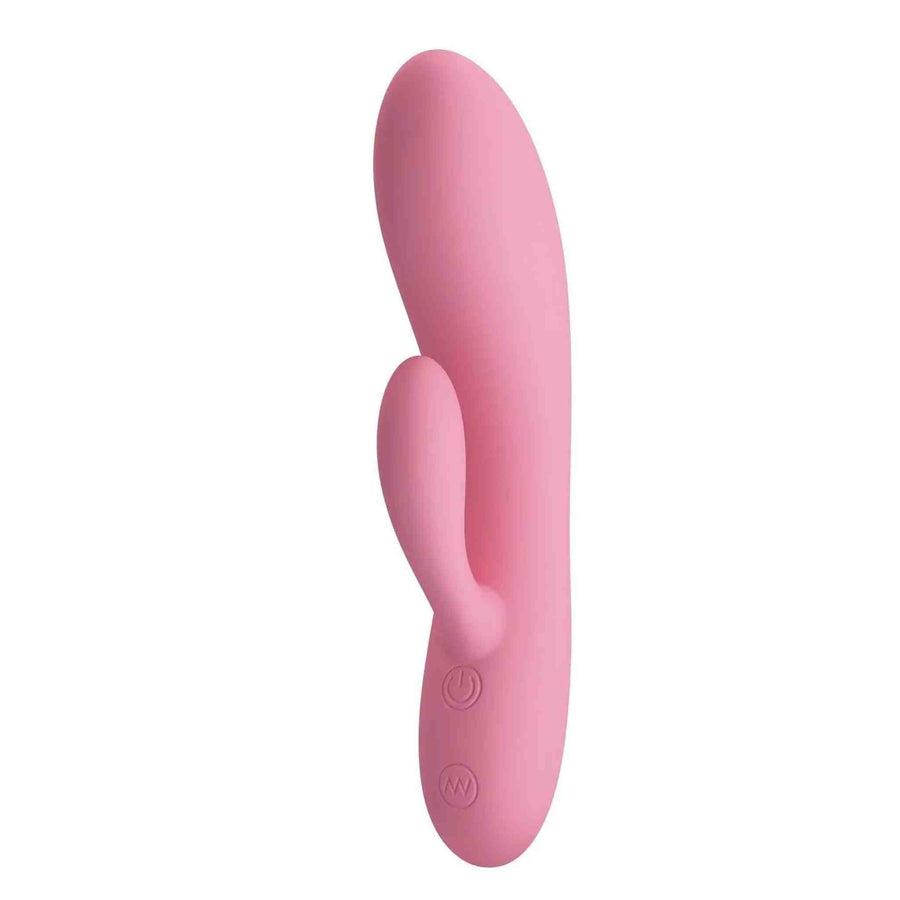 Rabbit Carol Vibrator - 30 Vibration Modes, Rechargeable, Pink