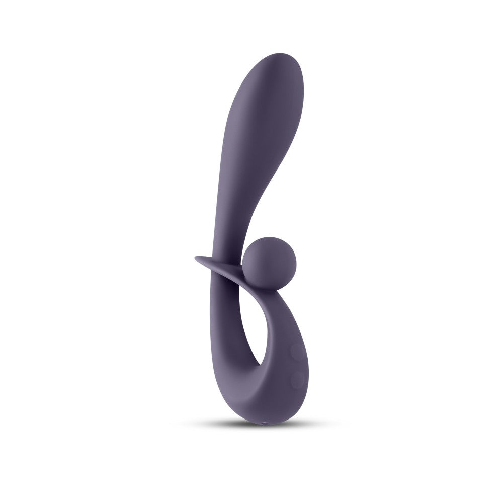 Vibratore Rabbit Elegant Secret 14 modalità di vibrazione 6 velocità Ricaricabile, Silicone Medicale - GoEstasy