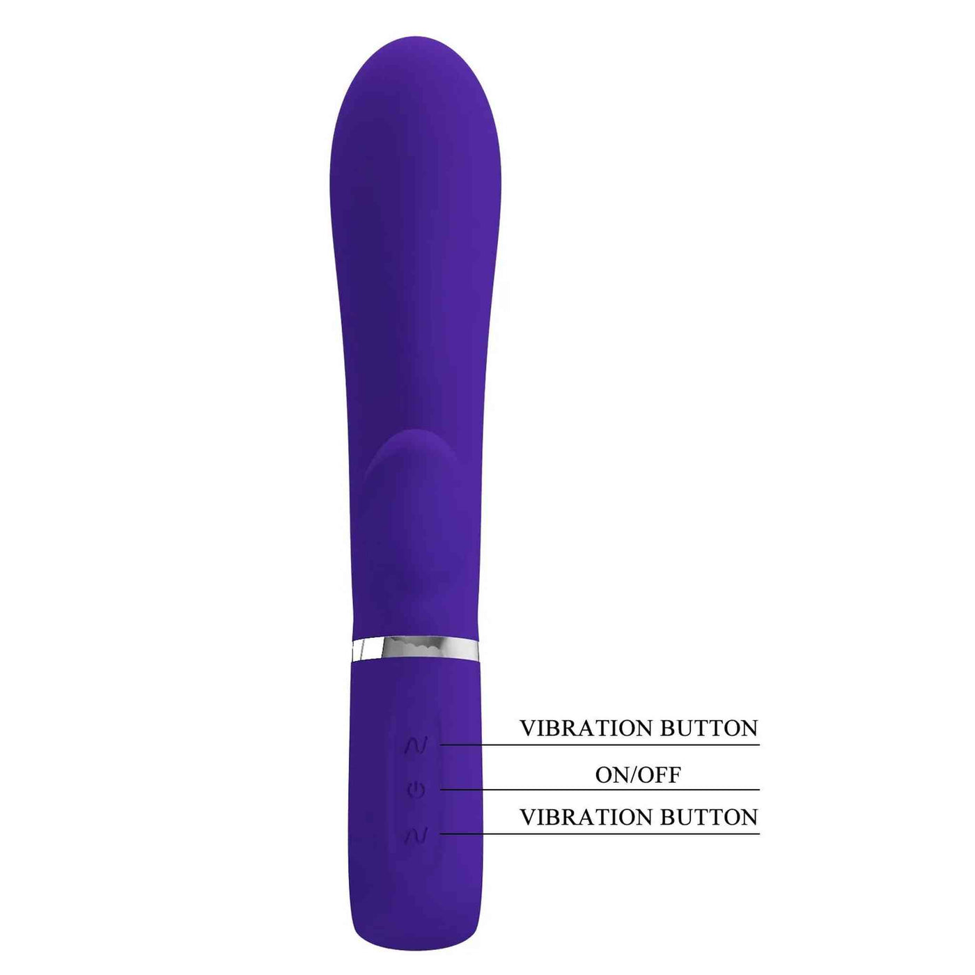 Vibratore Rabbit Elegante Con 12 vibrazioni