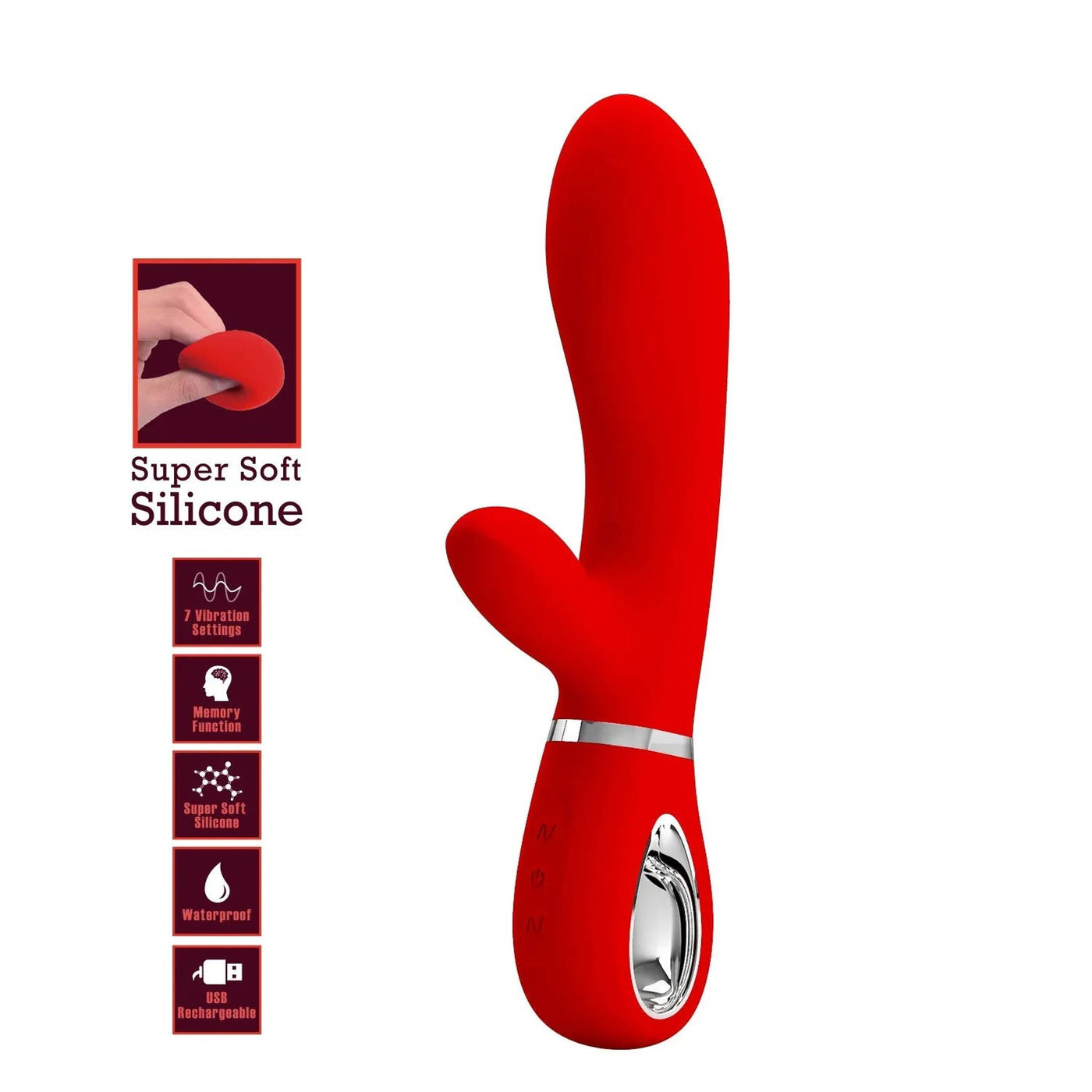 Vibratore Rabbit Elegante Con 12 vibrazioni