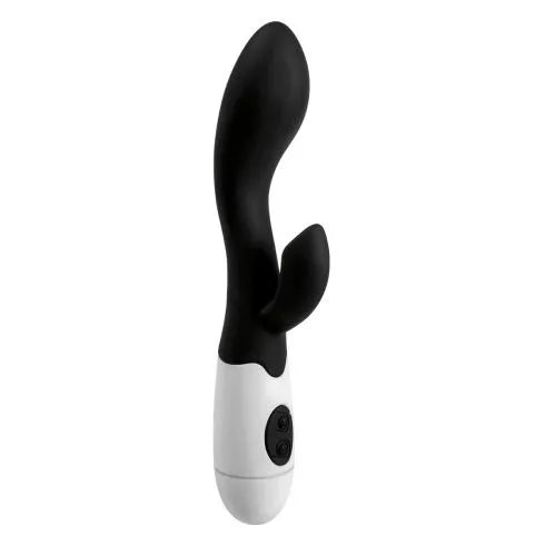 Vibratore Rabbit Foxy - 30 modalità vibrazione, Nero - GoEstasy