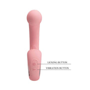 Vibratore Rabbit Punto G Con Stimolatore a Lingua