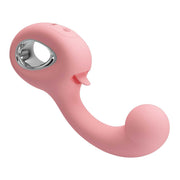 Vibratore Rabbit Punto G Con Stimolatore a Lingua