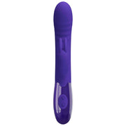 Vibratore Rabbit Silicone Medico con 30 Programmi e Licking Clitorideo