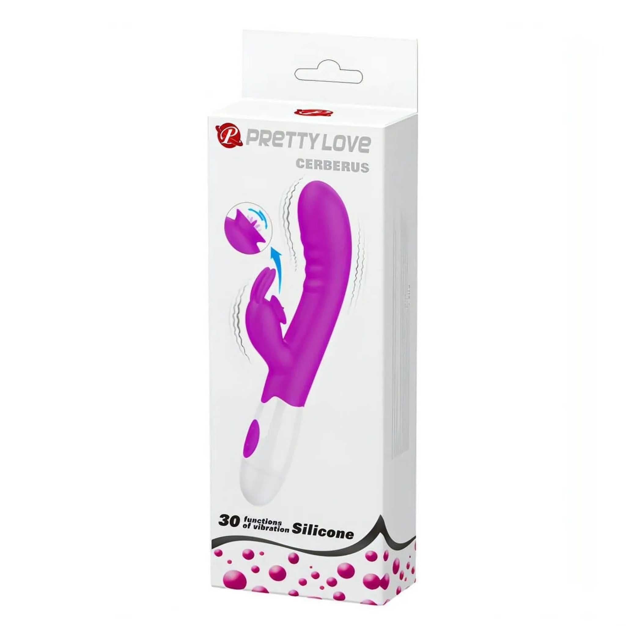 Vibratore Rabbit Silicone Medico – 30 Programmi e Licking Clitorideo