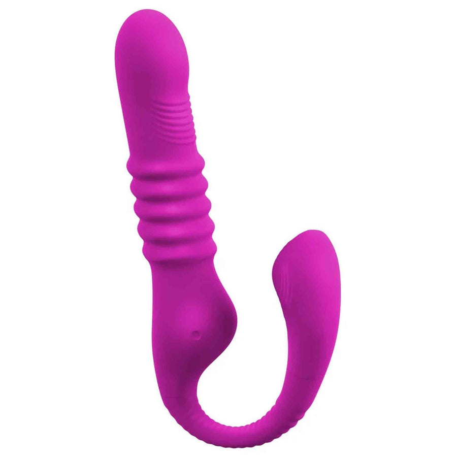 Rabbit Vibrator Up &amp; Down and Double Vaginal/Clitoral Stimulation 