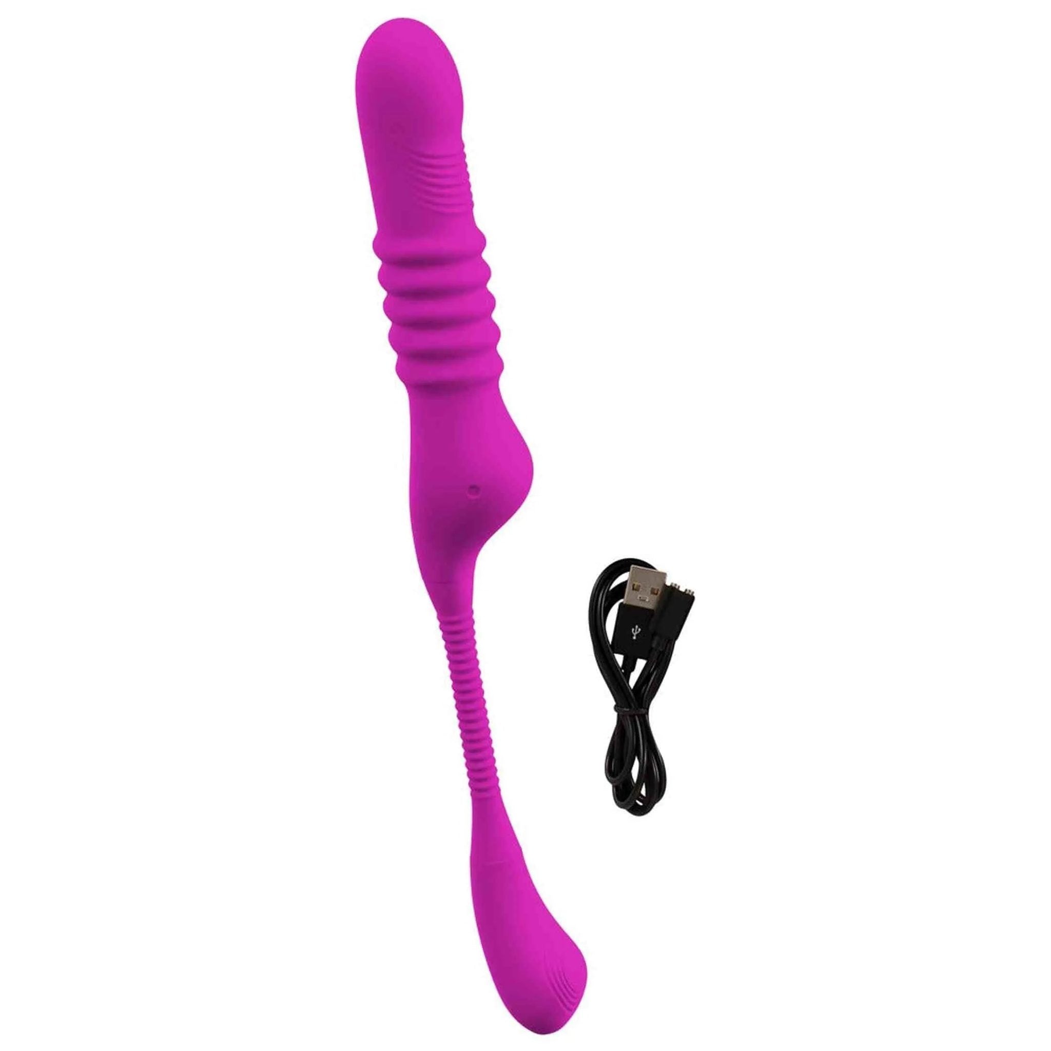 Vibratore Rabbit Up & Down e Doppia Stimolazione Vaginale/Clitoridea