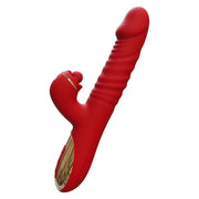 Vibratore Rabbit a Spinta e Pulsazione con Controllo da Smartphone