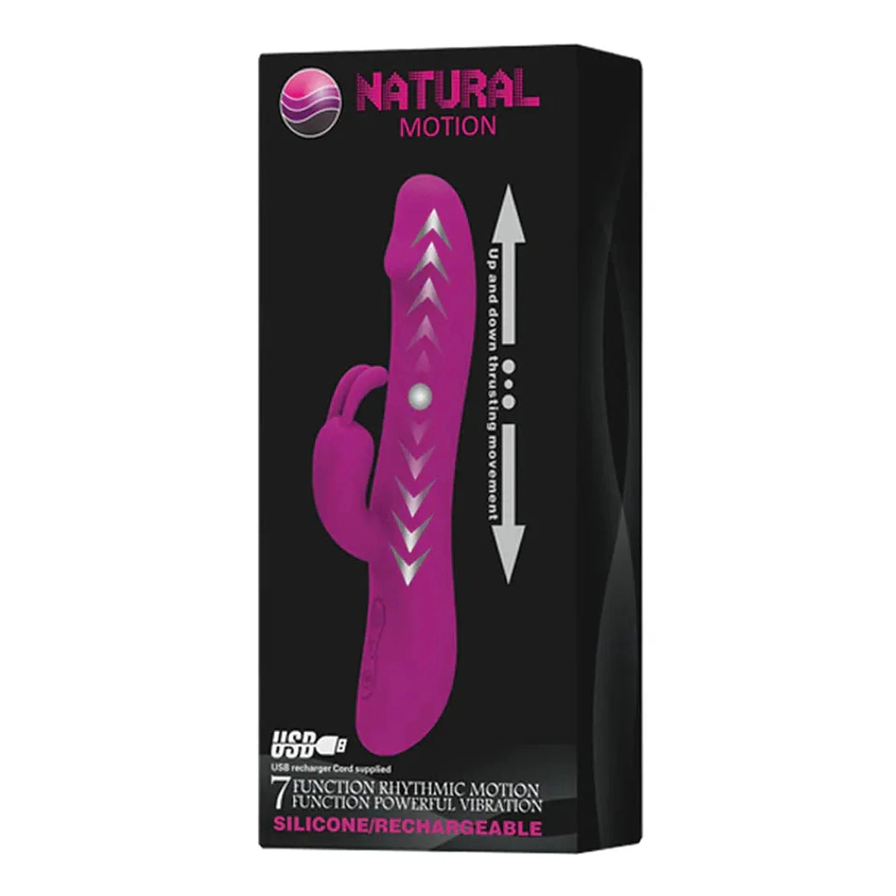 Vibratore Rabbit con Vibrazione e Movimento di Up & Down