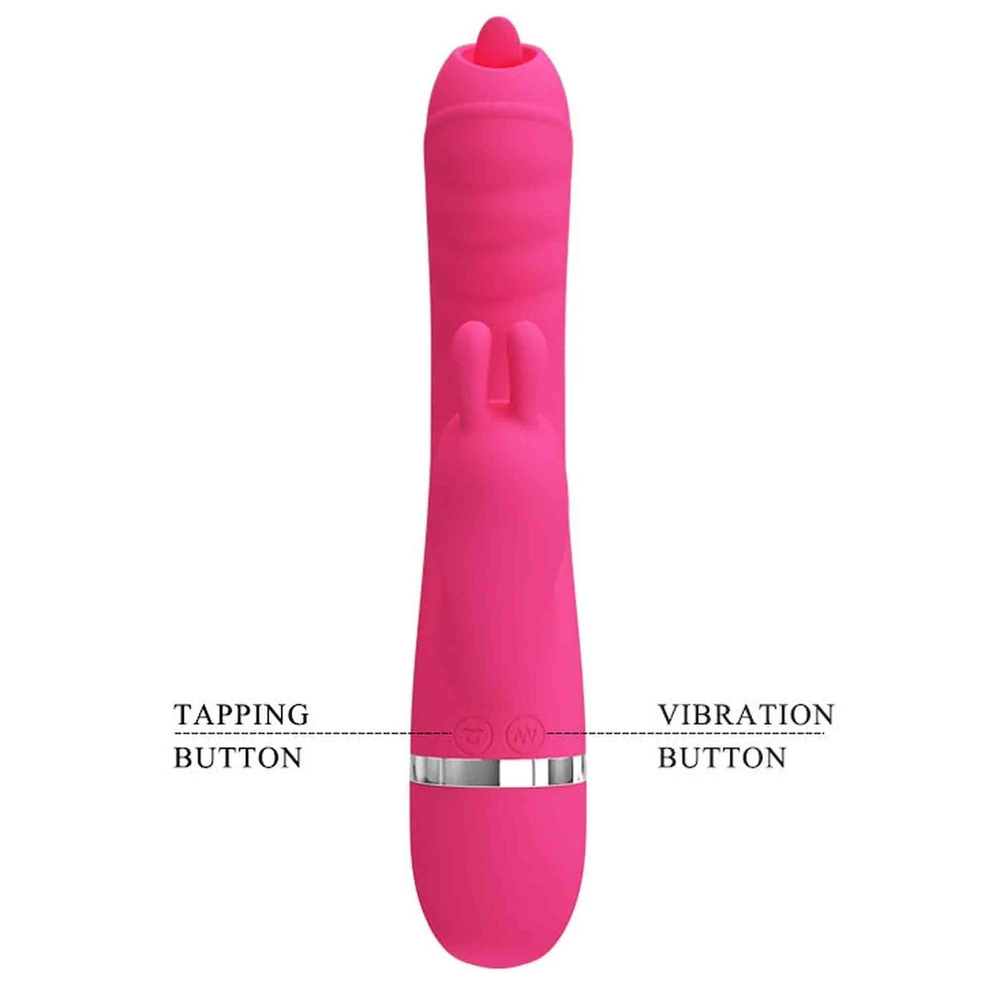 Vibratore Rabbit con funzione Licking e Succhia Clitoride
