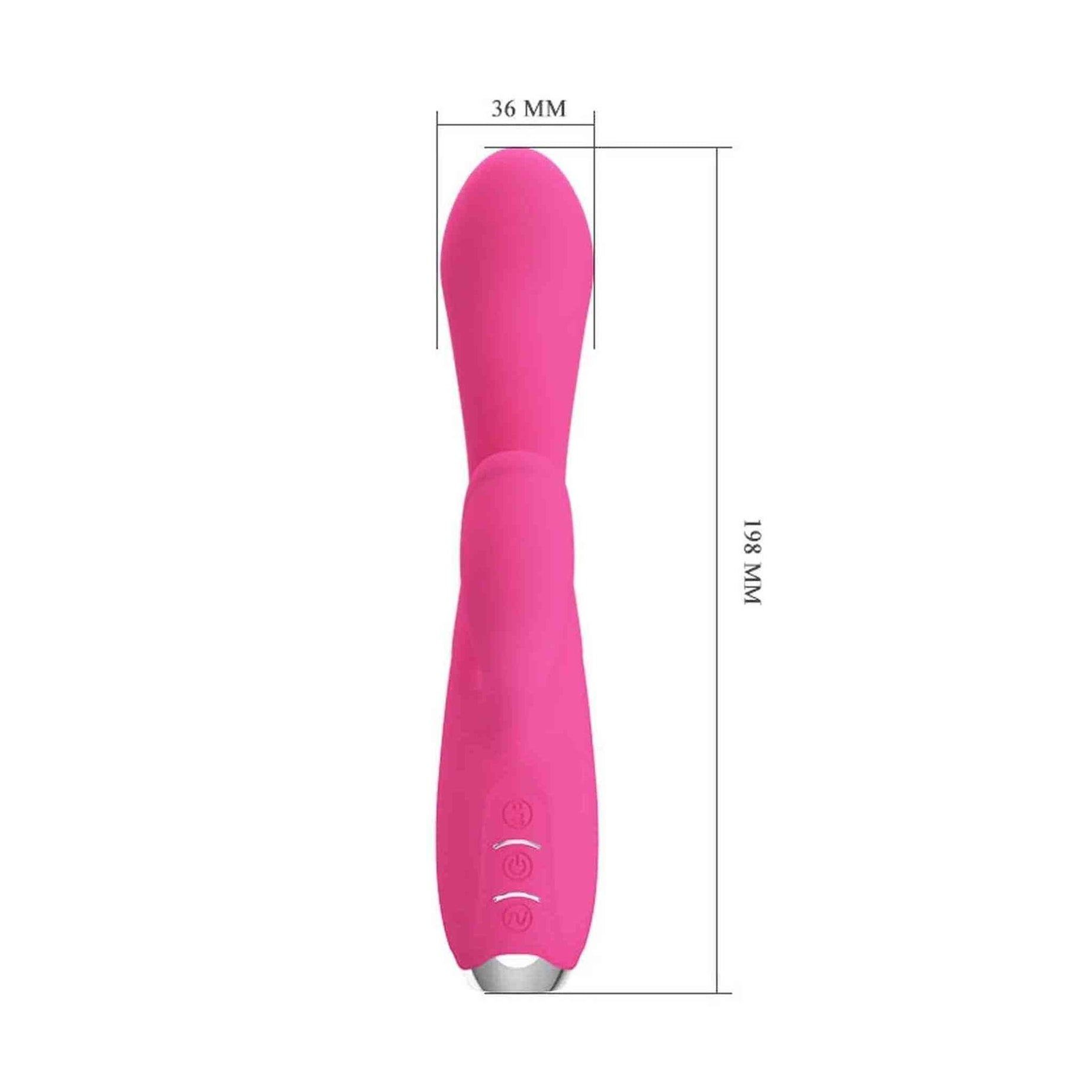 Vibratore Rabbit con lecca clitoride - 12 modalità di vibrazione e 3 di suzione - Silicone Medicale, Ricaricabile, Viola