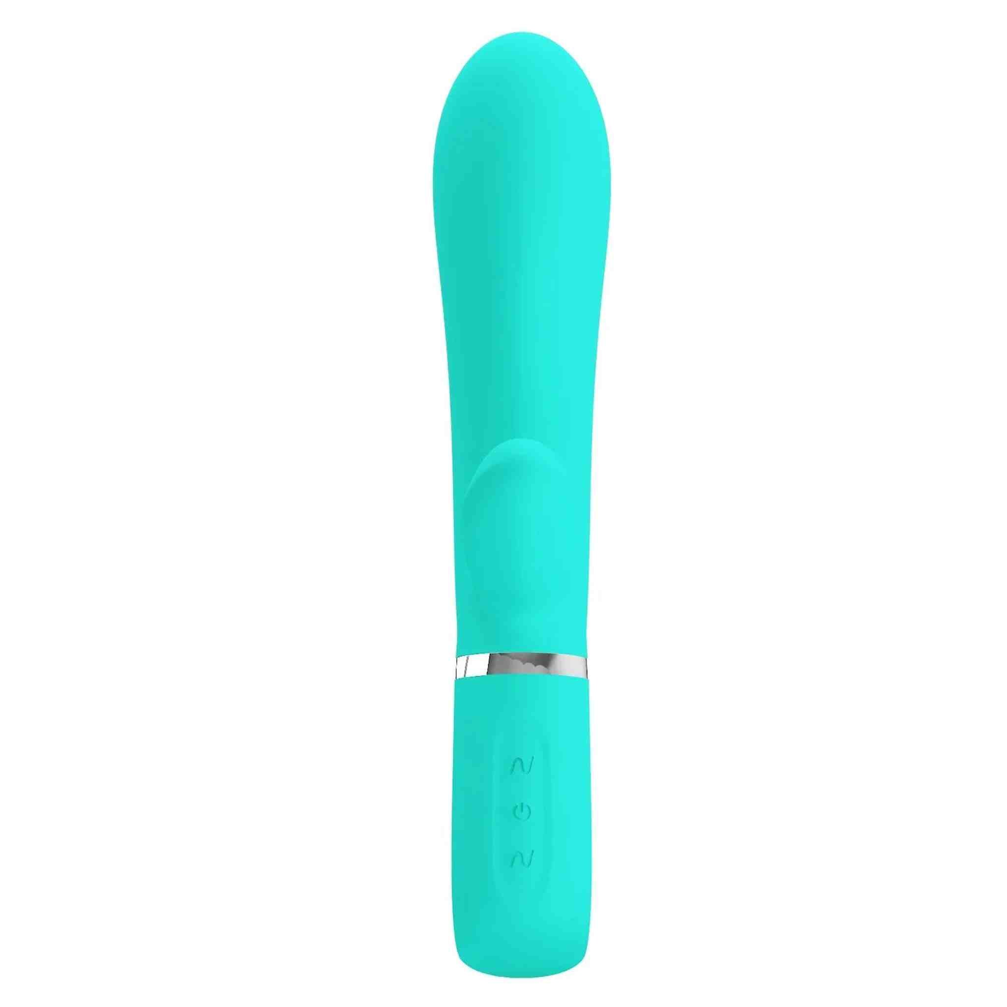 Vibratore Rabbit in 100% Silicone Medicale con 12 diverse modalità di vibrazione, Ricaricabile