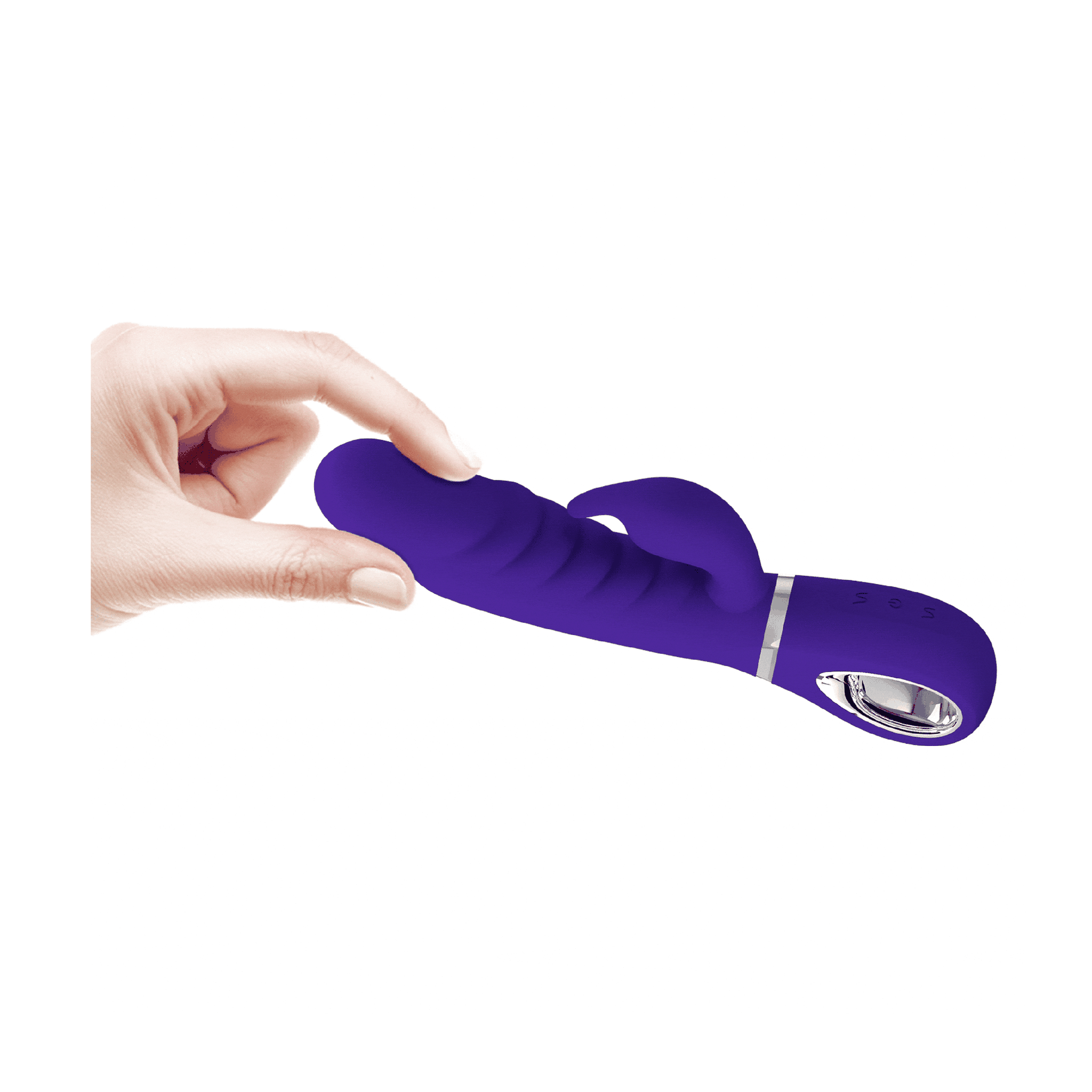 Vibratore Rabbit in 100% Silicone Medicale con Scanalature Extra Stimolanti
