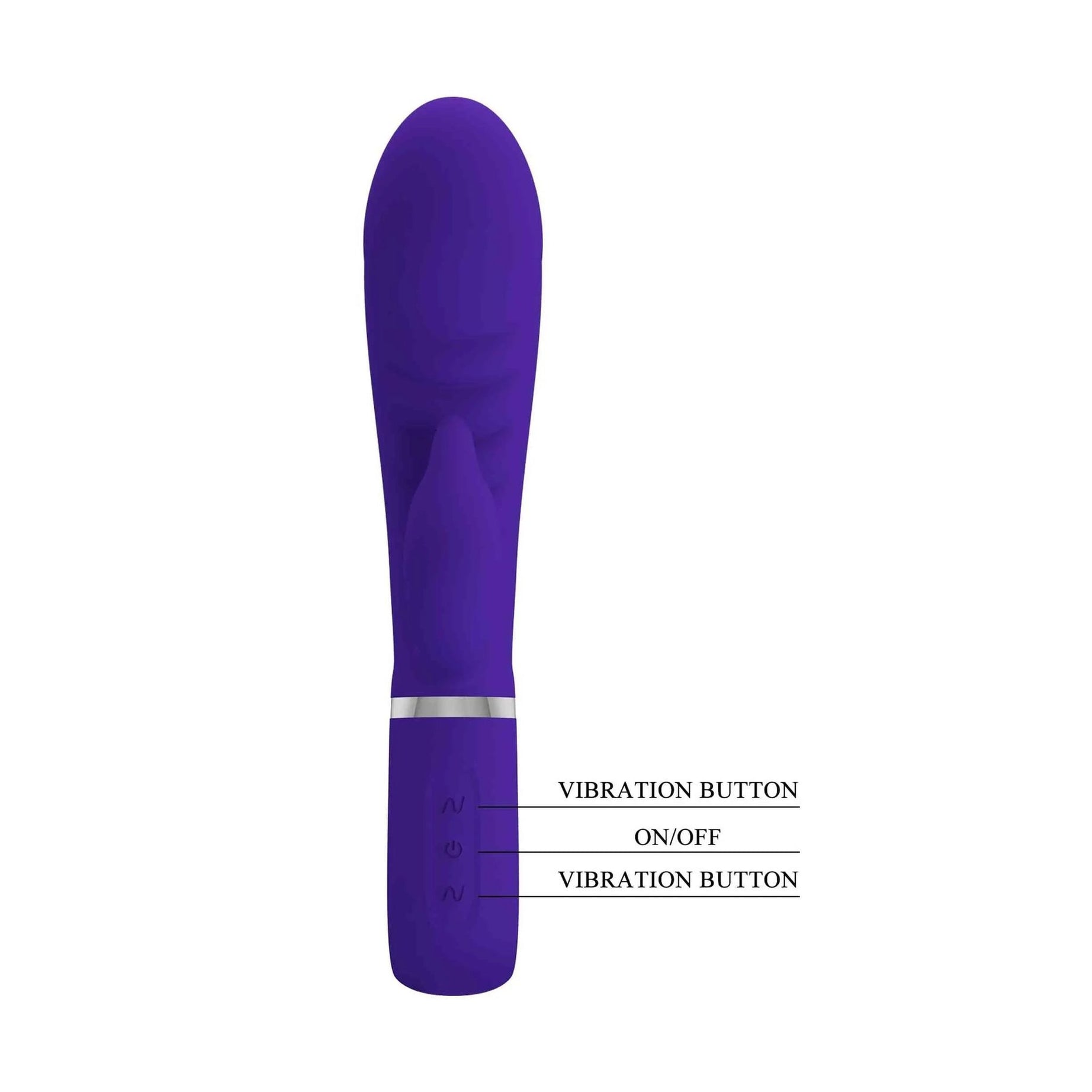 Vibratore Rabbit in 100% Silicone Medicale con Scanalature Extra Stimolanti