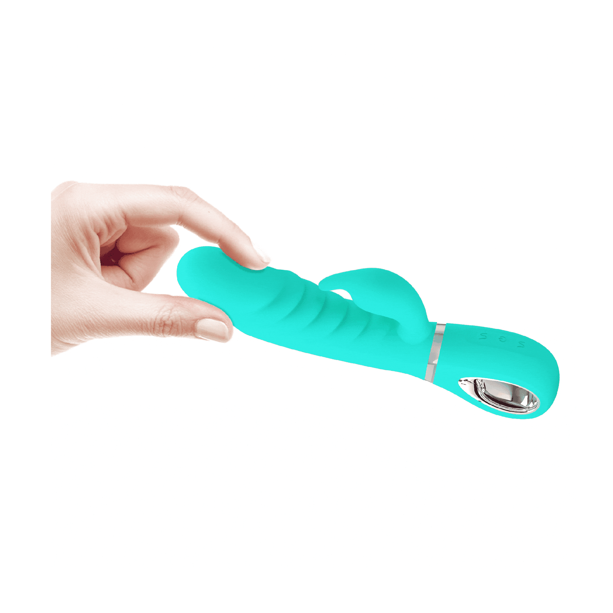 Vibratore Rabbit in 100% Silicone Medicale con Scanalature Extra Stimolanti