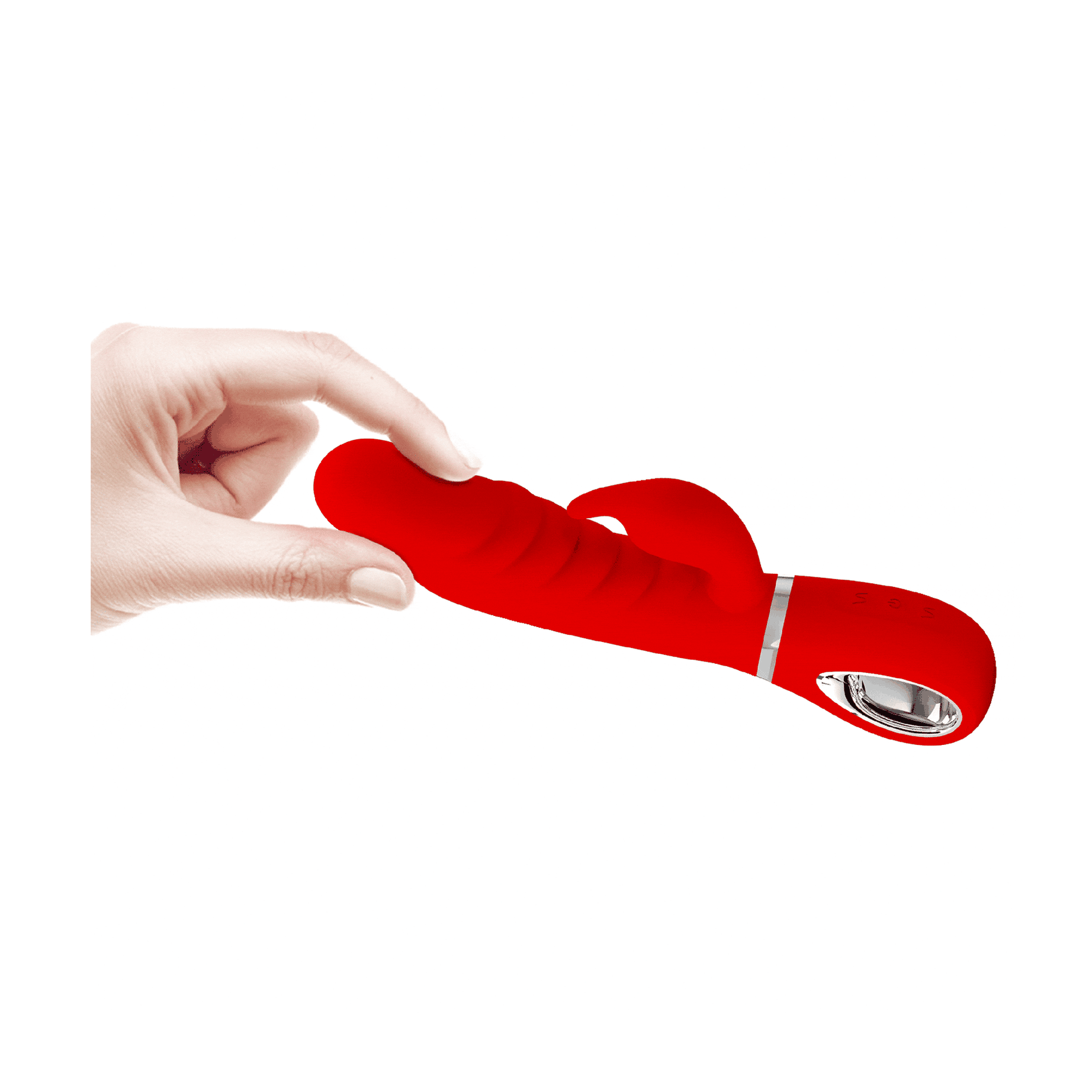 Vibratore Rabbit in 100% Silicone Medicale con Scanalature Extra Stimolanti
