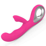 Vibratore Rabbit in Silicone Con Anello