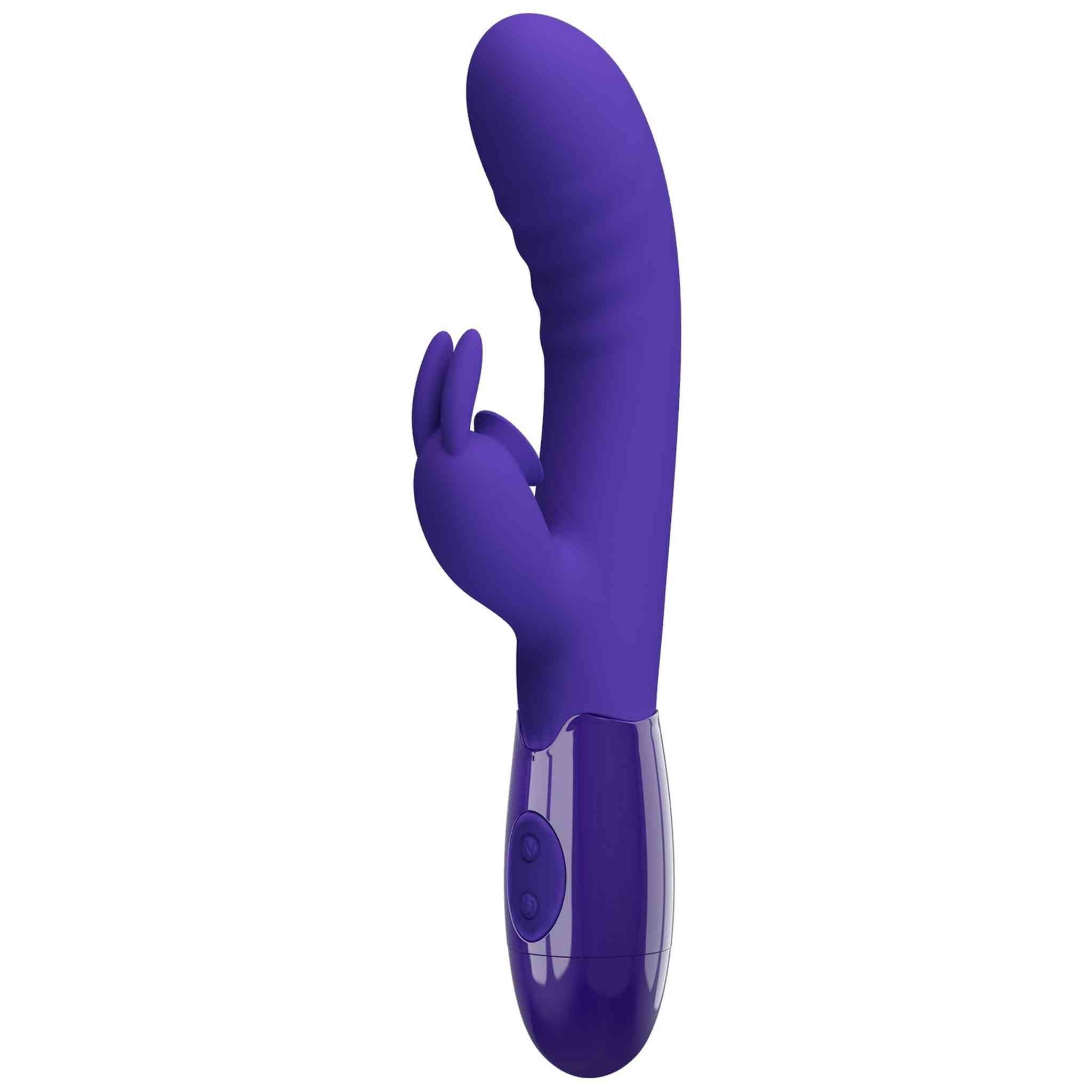 Vibratore Rabbit in Silicone Medicale con 30 diversi programmi di vibrazione e funzione di licking cliorideo