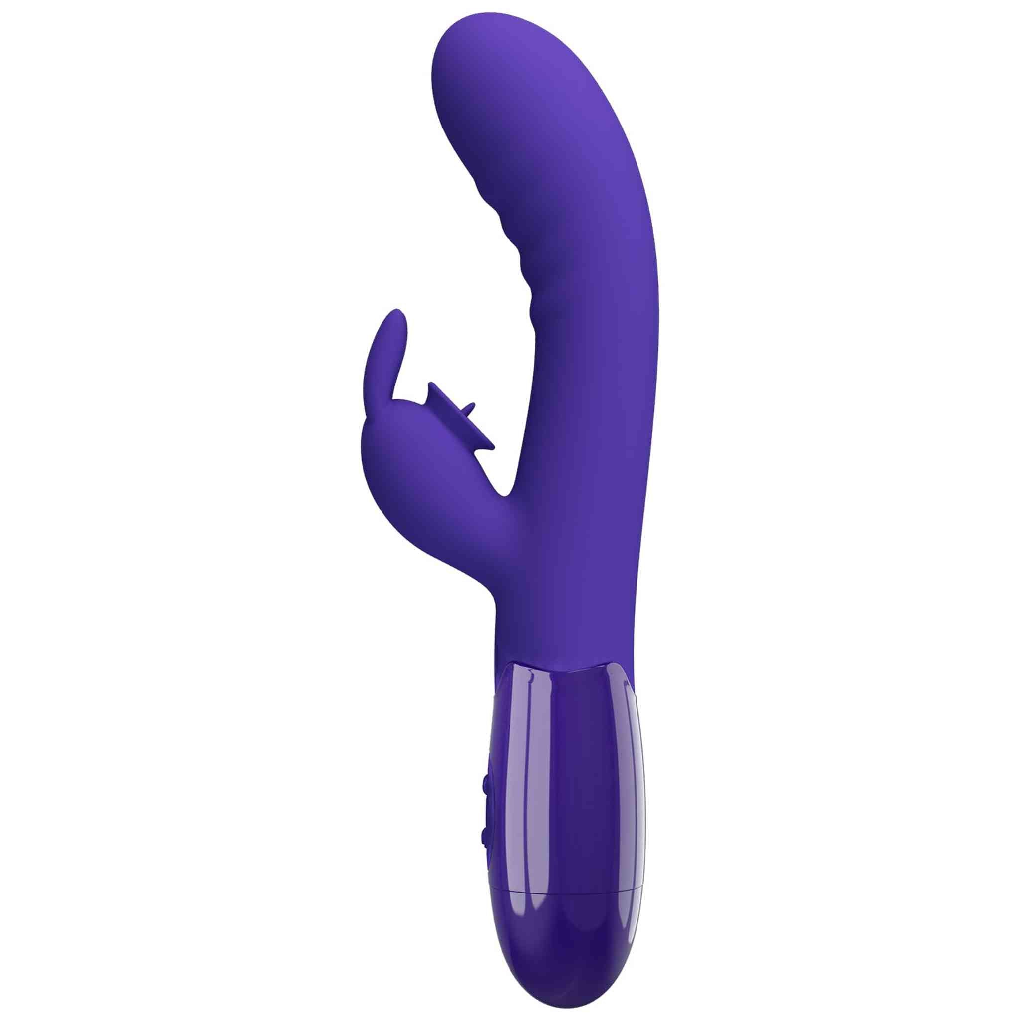 Vibratore Rabbit in Silicone Medicale con 30 diversi programmi di vibrazione e funzione di licking cliorideo