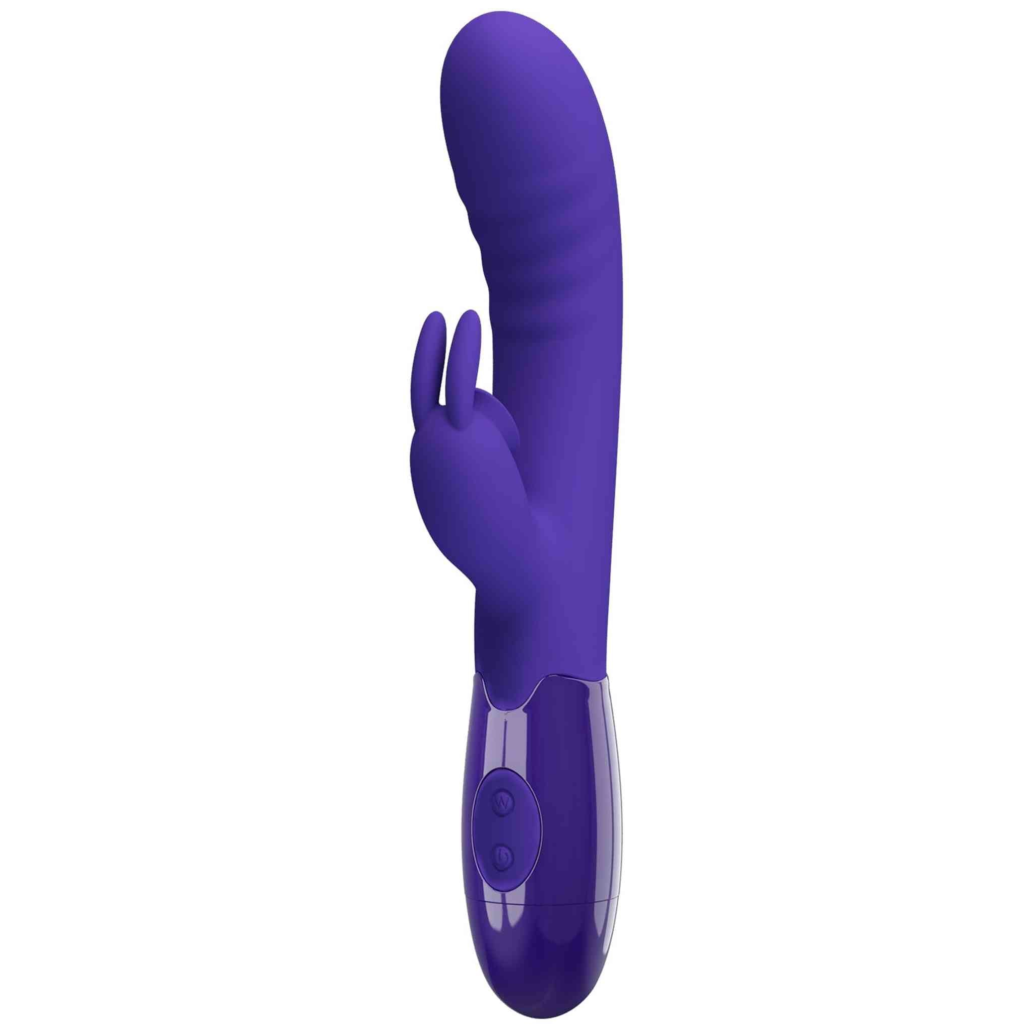 Vibratore Rabbit in Silicone Medicale con 30 diversi programmi di vibrazione e funzione di licking cliorideo