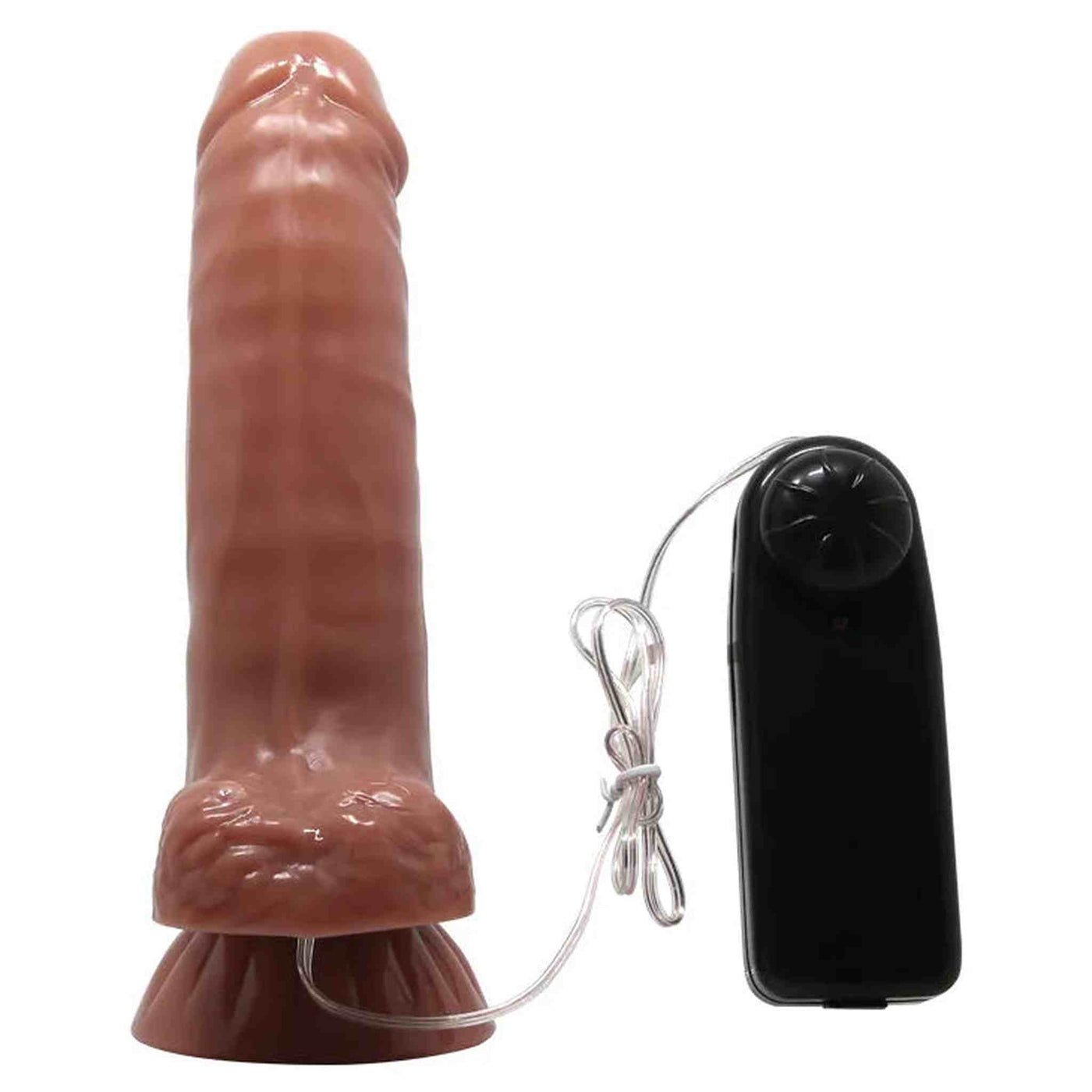 Vibratore Realistico Scappellabile 18.5 cm