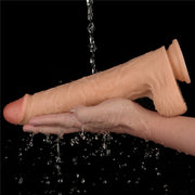 Vibratore Realistico con Pene e Testicoli 11″