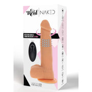 Vibratore Realistico con Perle Roteanti con Telecomando Wireless
