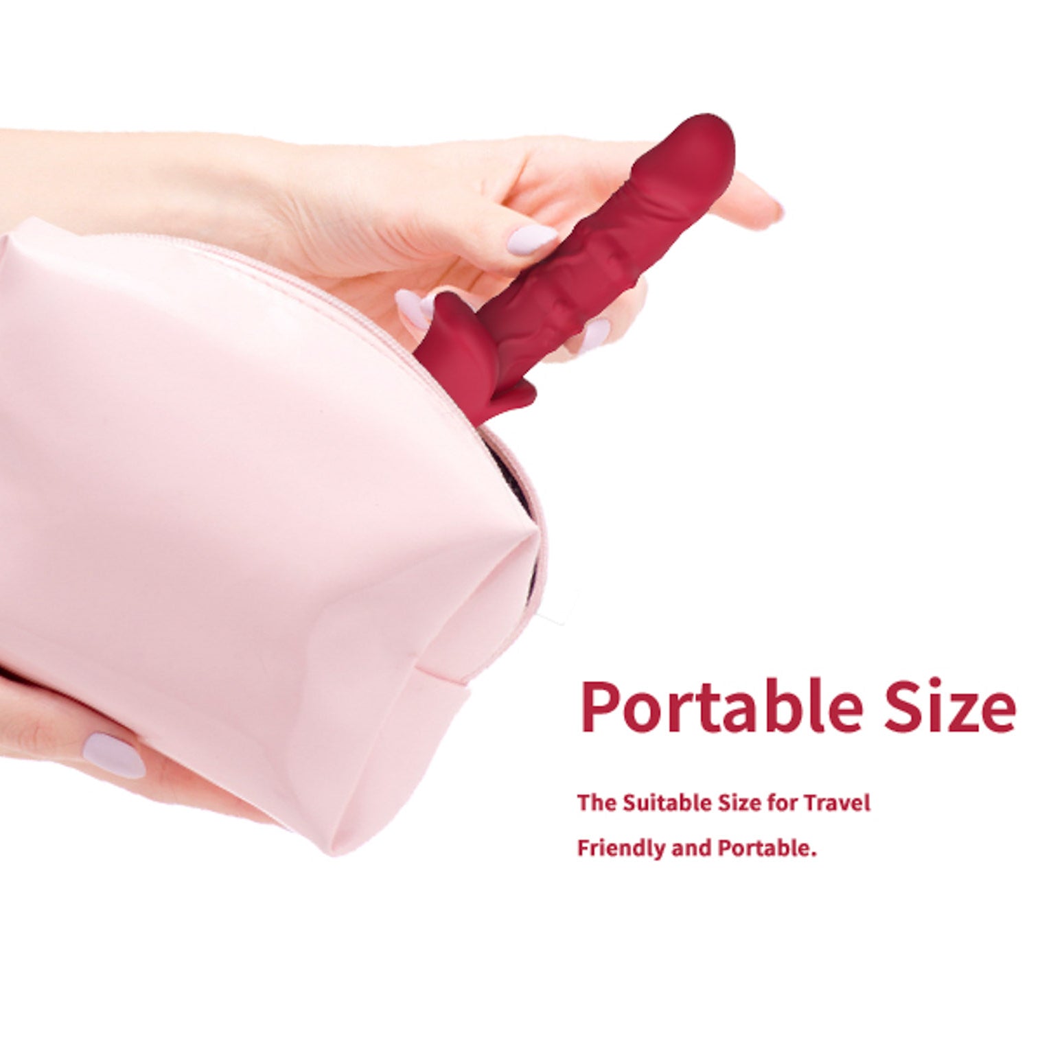 Vibratore Riscaldante con Spinta e Fingering