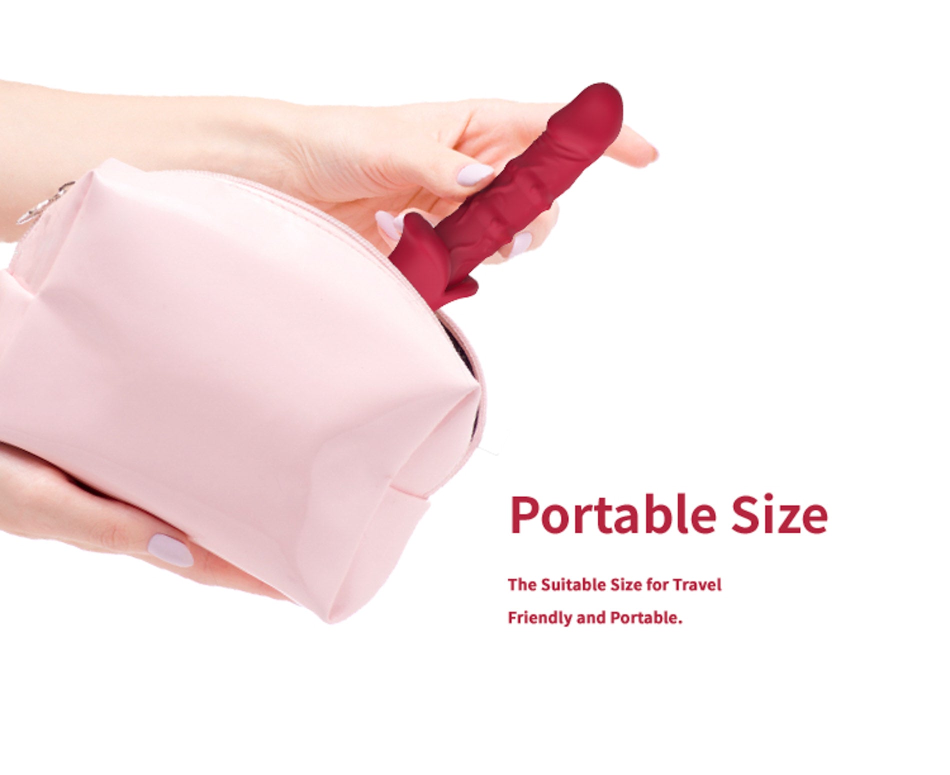 Vibratore Riscaldante con Spinta e Fingering