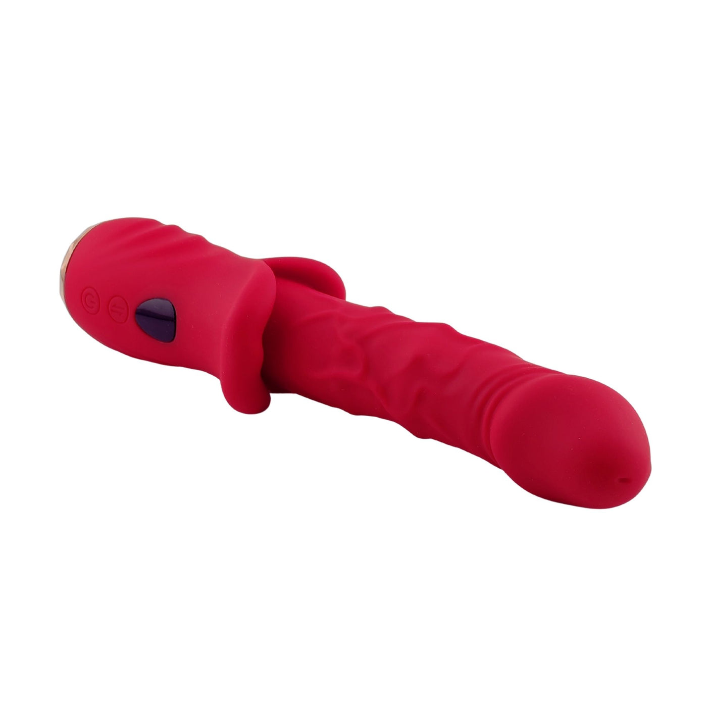 Vibratore Riscaldante con Spinta e Fingering