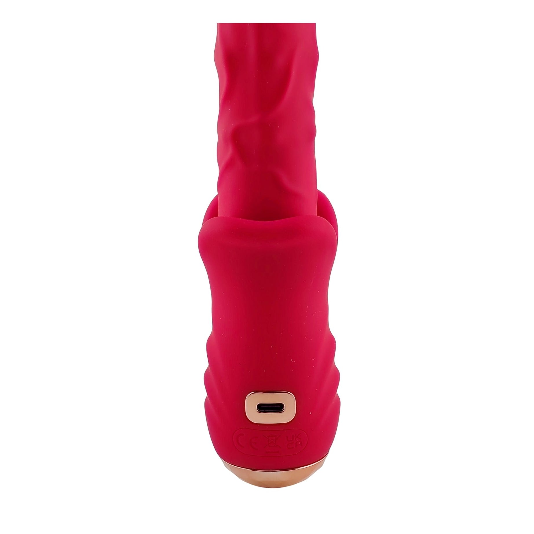 Vibratore Riscaldante con Spinta e Fingering