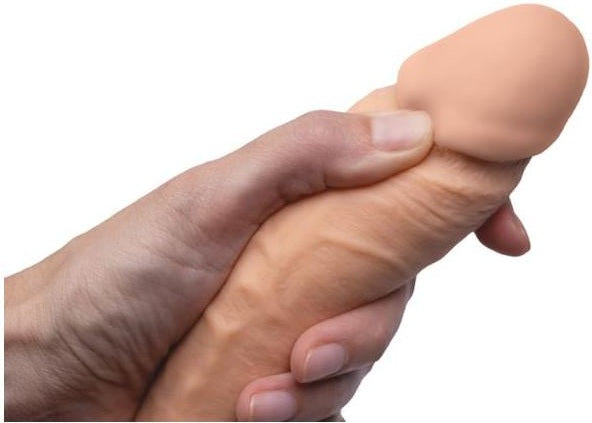 Vibratore Super Soft Con Ventosa 19 cm