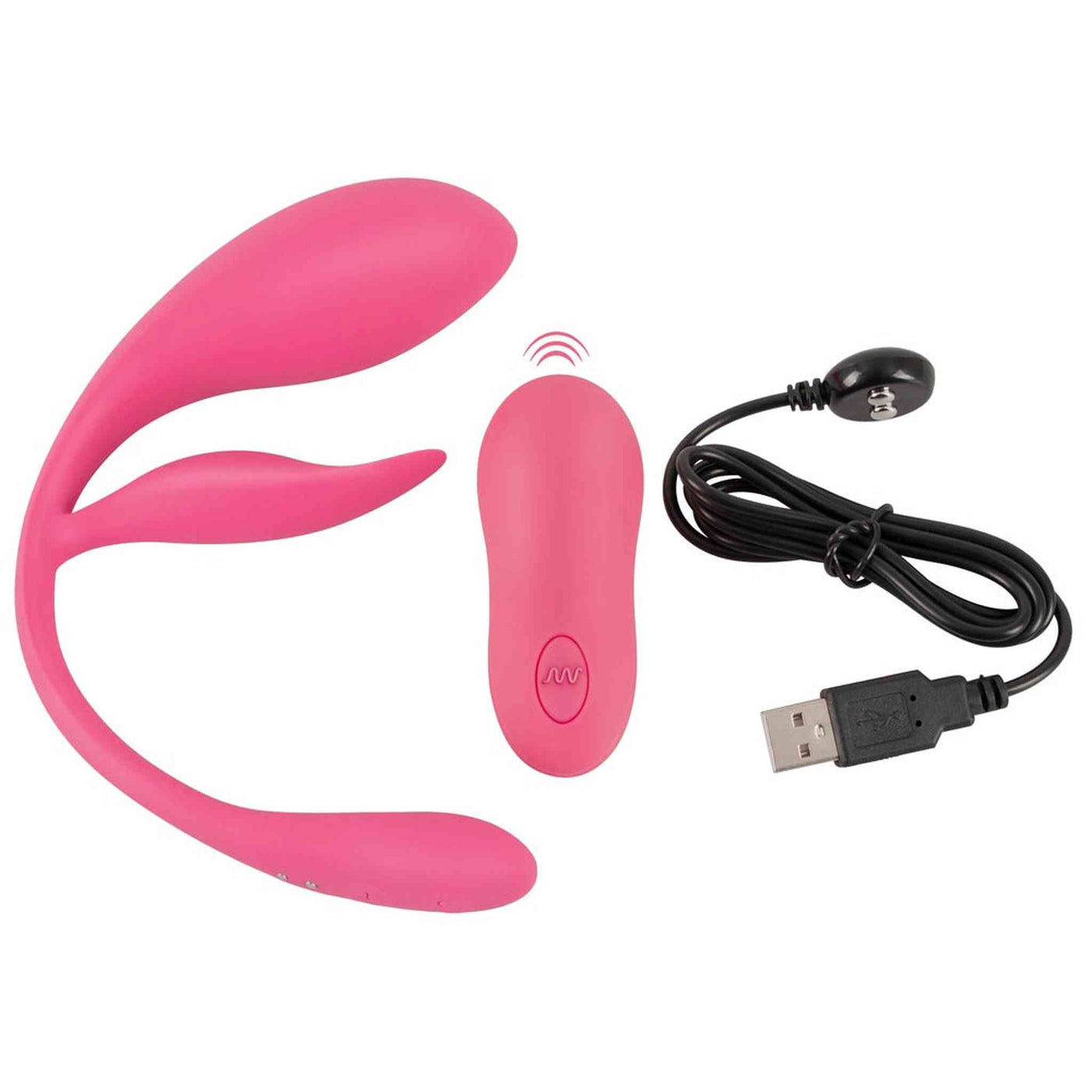 Vibratore Telcomandato Triple Way