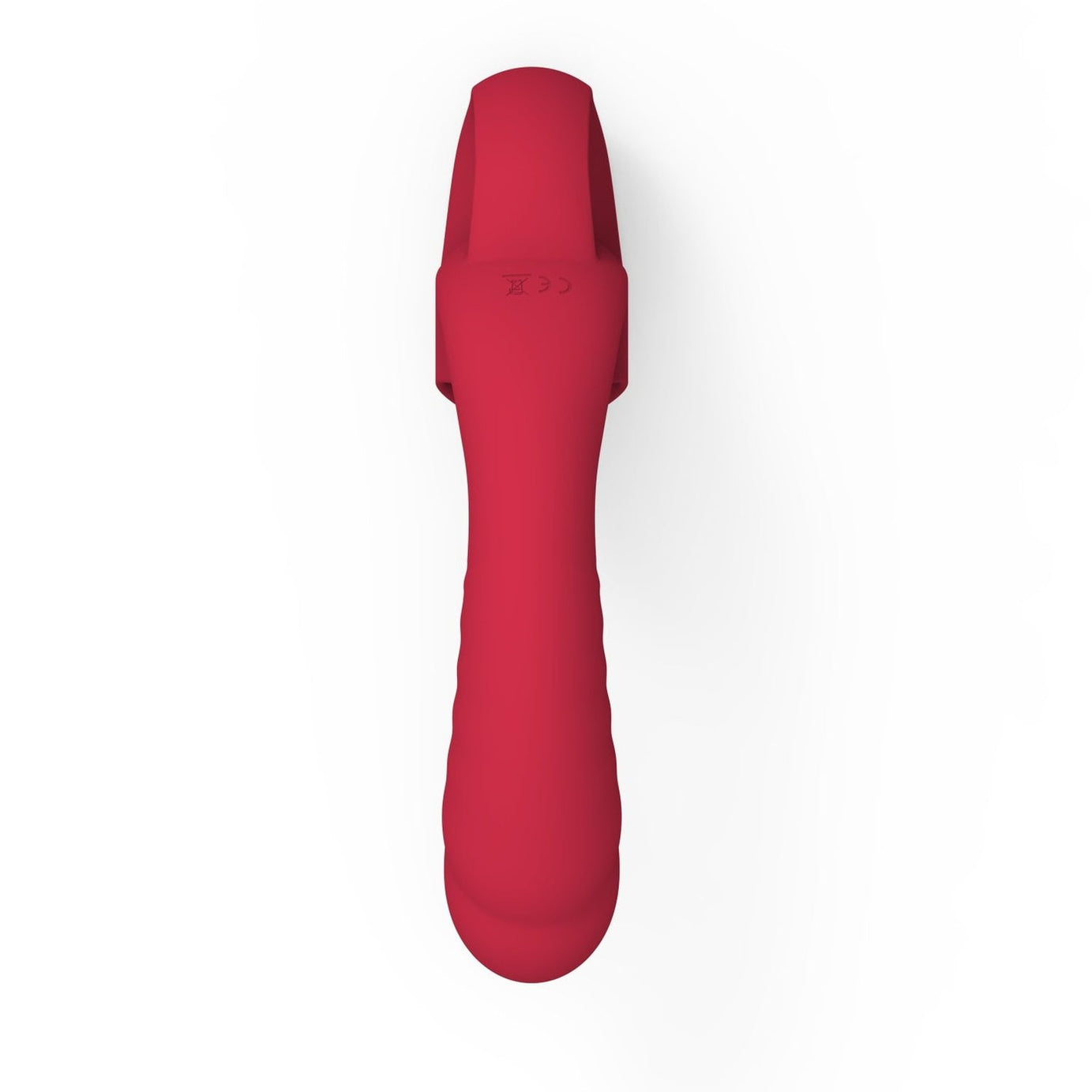 Vibratore Vaginale e Clitorideo Con Lingua e Impugnatura