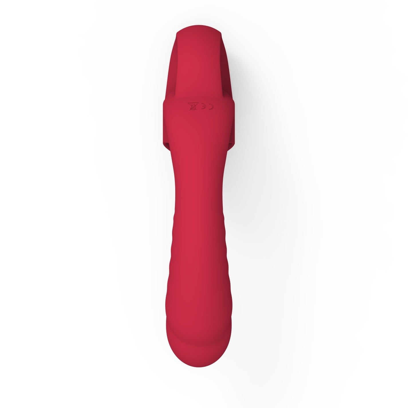 Vibratore Vaginale e Clitorideo Con Lingua e Impugnatura