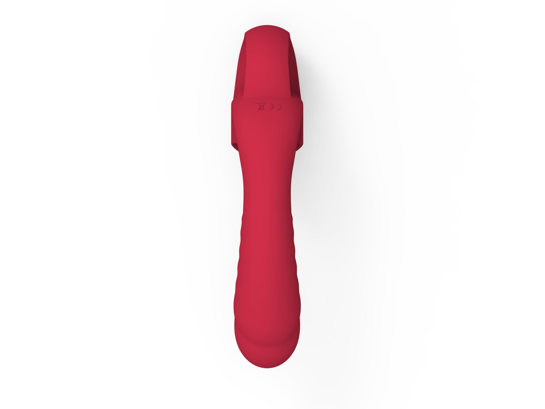 Vibratore Vaginale e Clitorideo Con Lingua e Impugnatura