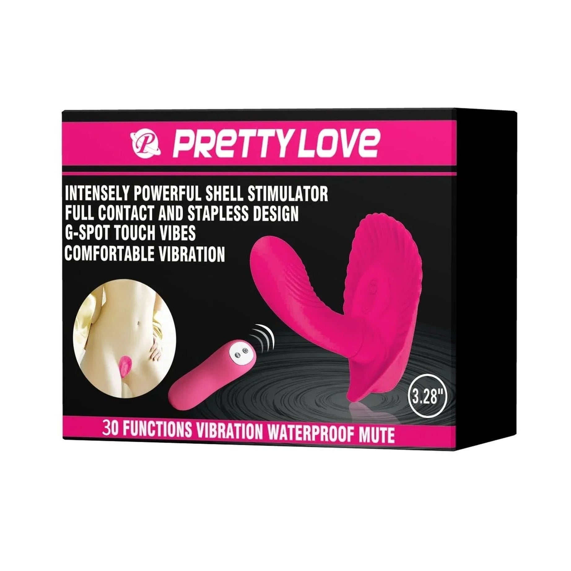 Vibratore Wireless Doppia Stimolazione Interno/Esterno - 30 modalità di vibrazione, Ricaricabile