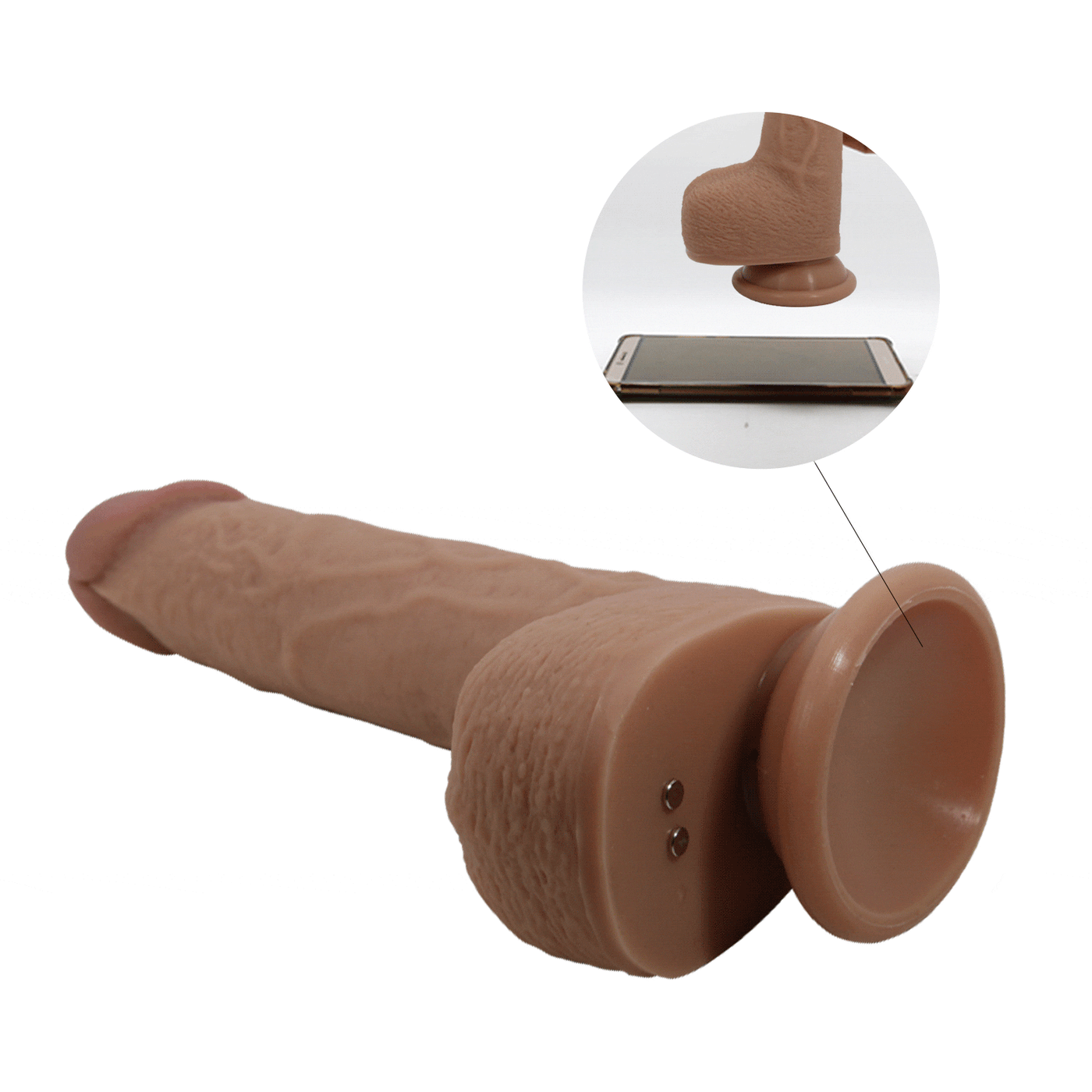 Vibratore Wireless Realistico con Movimento di Up & Down 22.5 cm Ø 4.2 cm