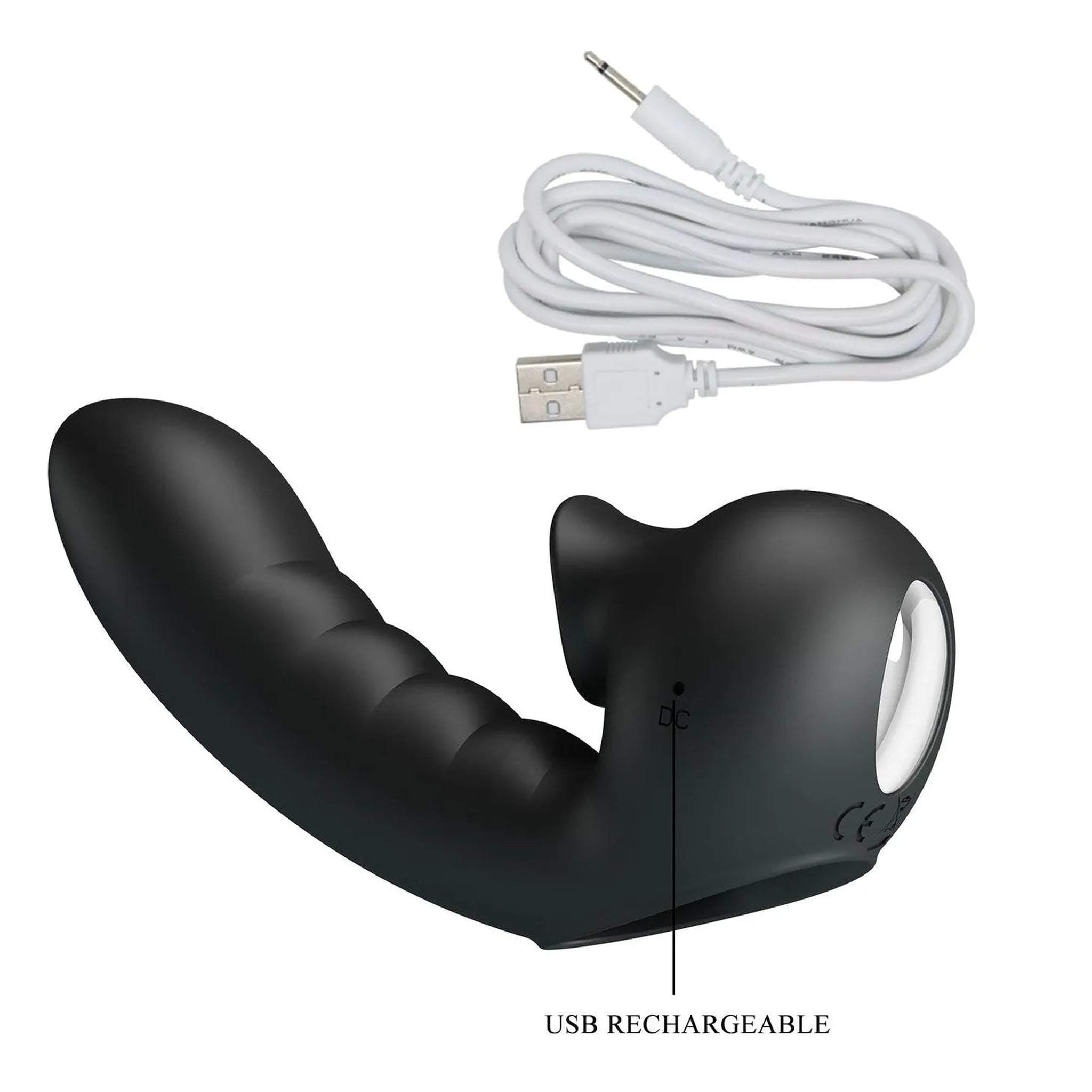 Vibratore da Fingering con 12 modalità di vibrazione e 3 di Tickling