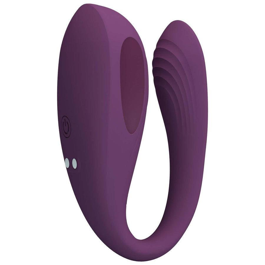 Vibrator für Paare mit Vibrations- und Pulsationsfunktion