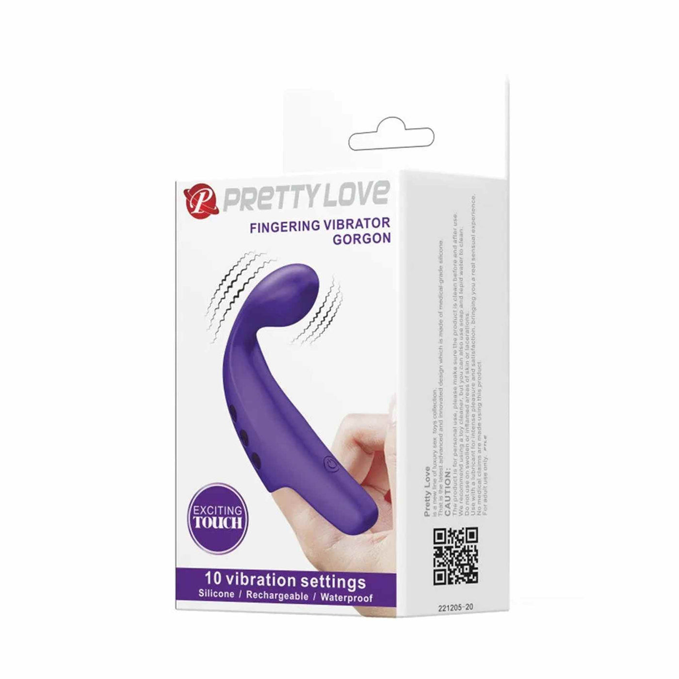 Vibratore da dita Gorgon