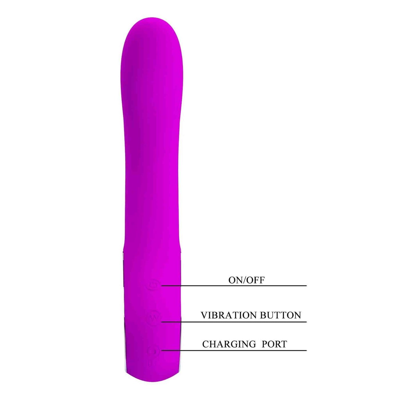 Vibratore design Alston con 12 modalità di vibrazione