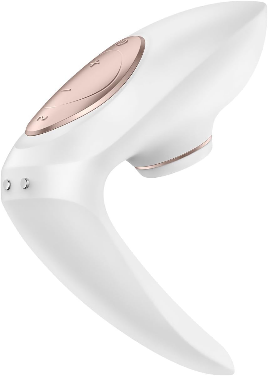Couple vibrator with clit sucker